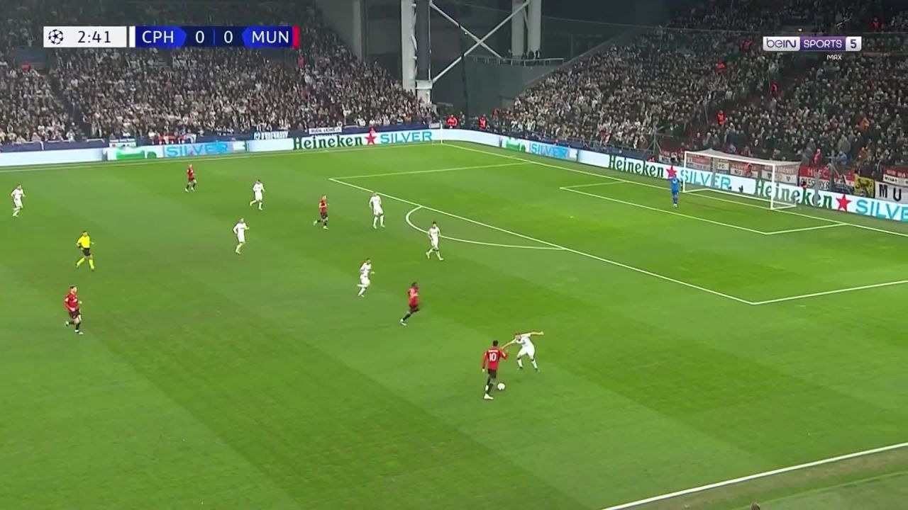 Copenhagen 0 - [1] Manchester United - Rasmus Hojlund 3